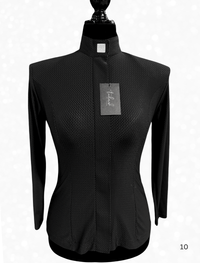 TAILORED by HSBD Easy Breezy Breathable English 3/4 Sleeve Shirt w/ Hidden Zipper