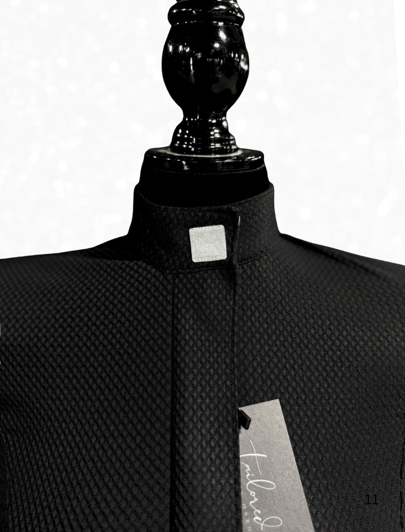 TAILORED by HSBD Easy Breezy Breathable English 3/4 Sleeve Shirt w/ Hidden Zipper