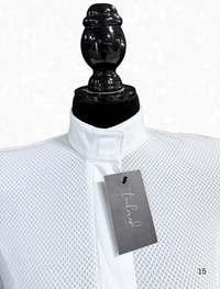 TAILORED by HSBD Easy Breezy Breathable English 3/4 Sleeve Shirt w/ Hidden Zipper