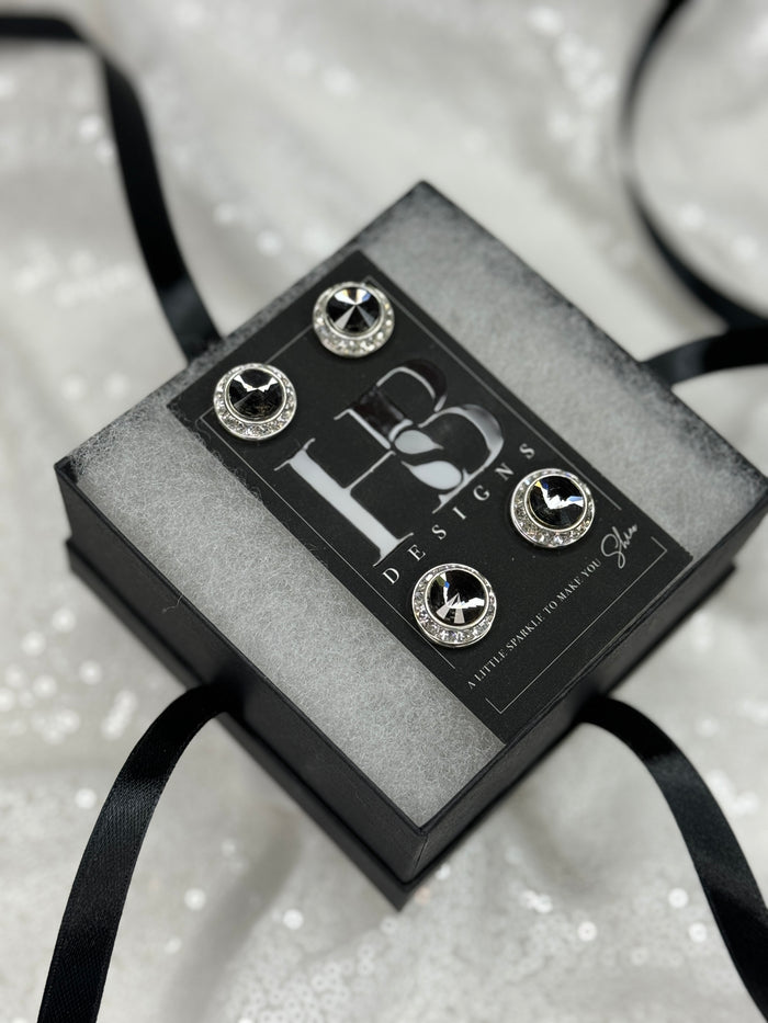 Silver Night Number Magnets 1029