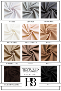 TEXTURED BULLET SPANDEX