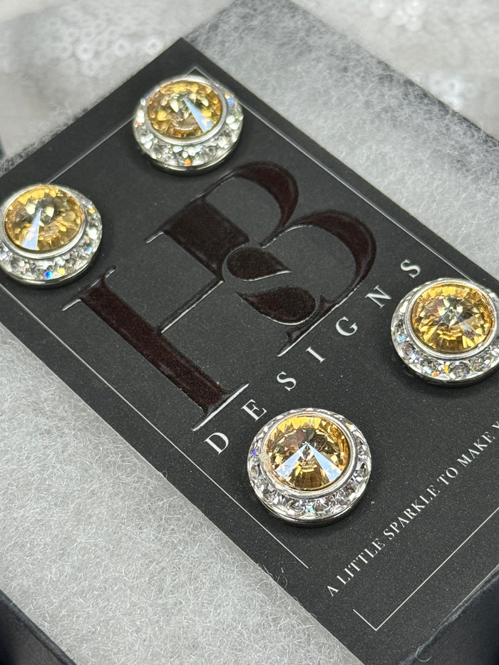 Golden Shadow Number Magnets 1022