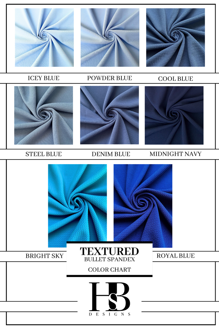 TEXTURED BULLET SPANDEX