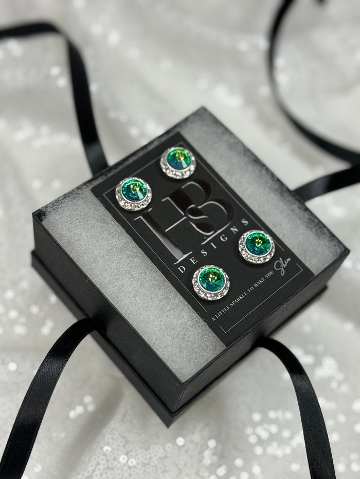 Tropical Green Number Magnets 1012