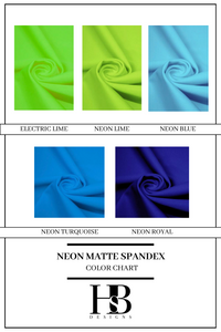 MATTE SPANDEX COLORS