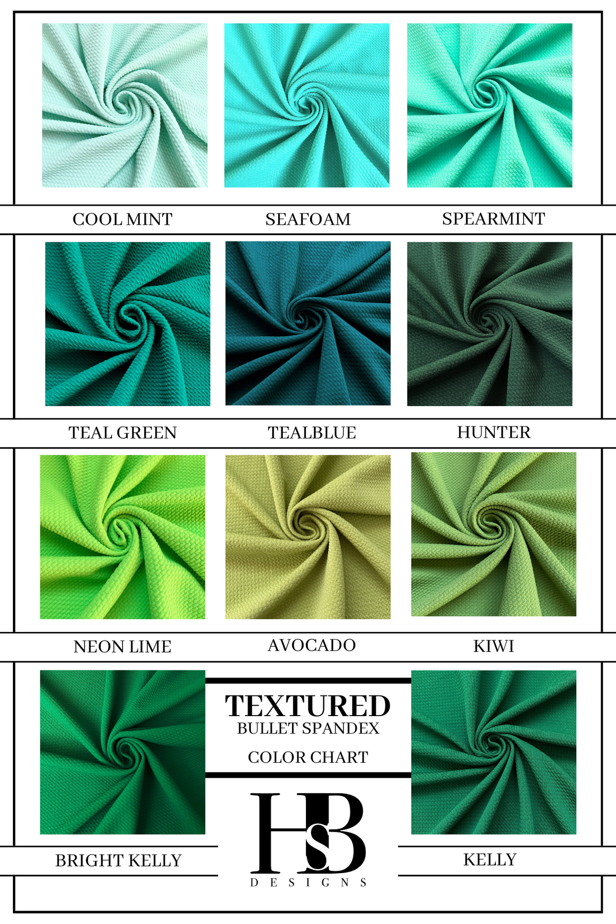 TEXTURED BULLET SPANDEX