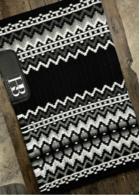 BRITTANY 2.0 Black, White, Silver and Grey Premium Pad 1061