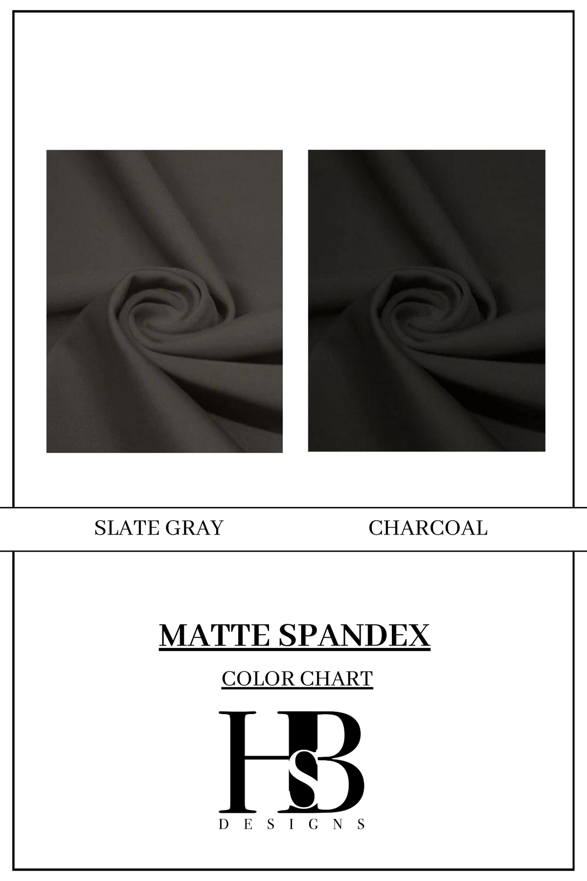 MATTE SPANDEX COLORS