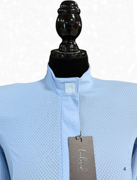 TAILORED by HSBD Easy Breezy Breathable English 3/4 Sleeve Shirt w/ Hidden Zipper