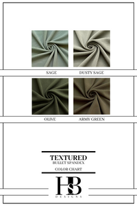 TEXTURED BULLET SPANDEX