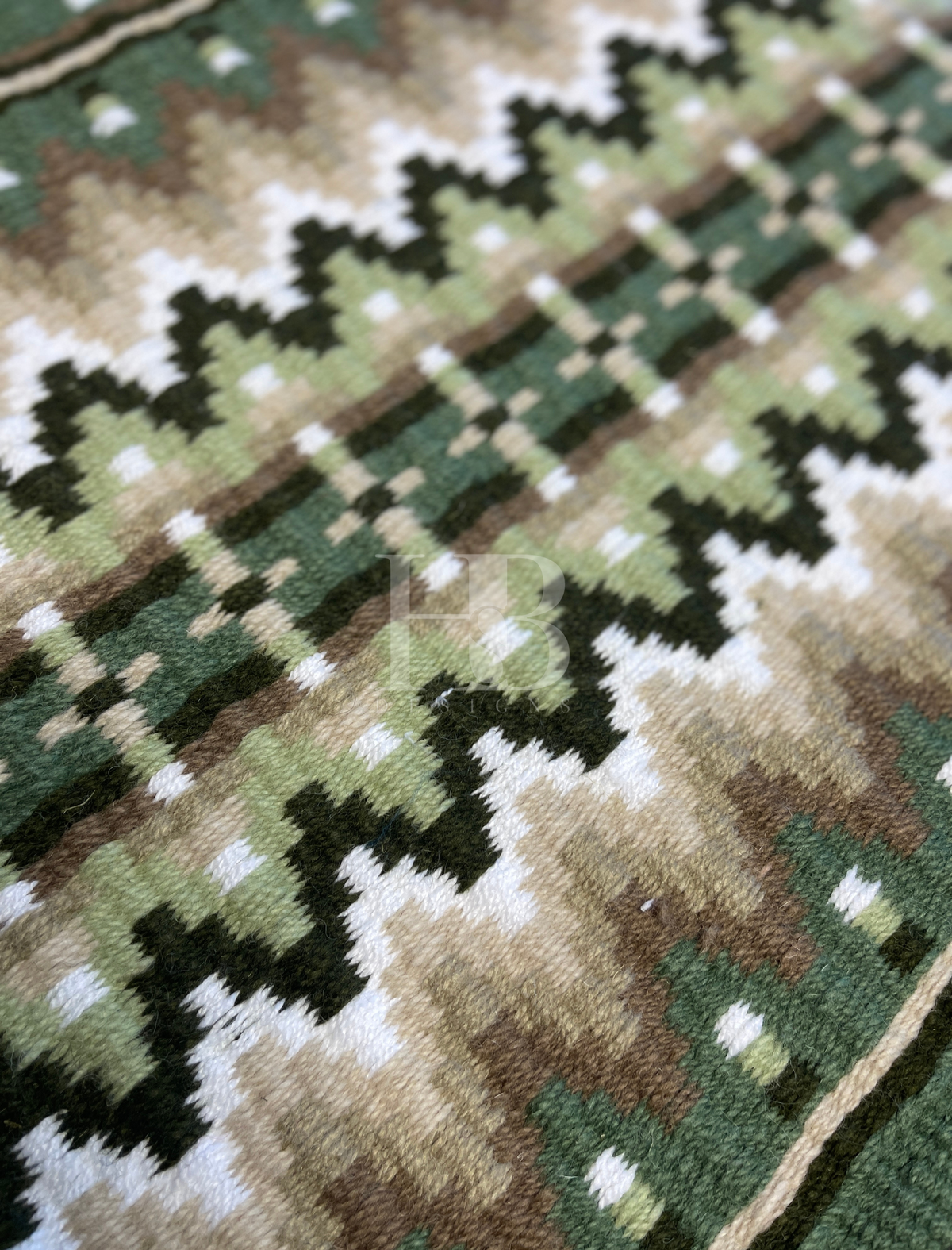 KATIE 1.0 Dark Sage, Olive, Cream and Tan Premium Pad 1092