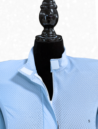 TAILORED by HSBD Easy Breezy Breathable English 3/4 Sleeve Shirt w/ Hidden Zipper