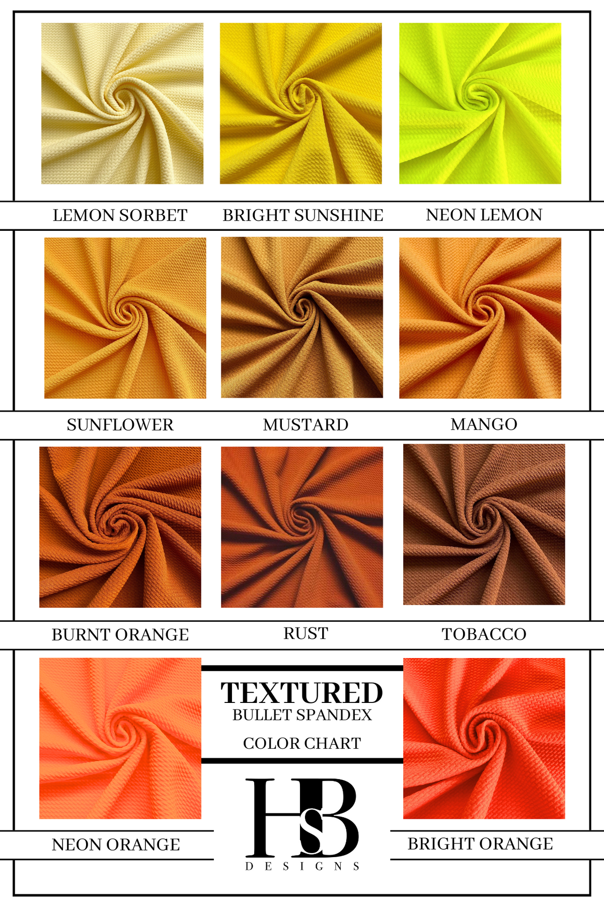 TEXTURED BULLET SPANDEX