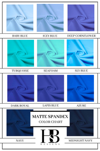 MATTE SPANDEX COLORS