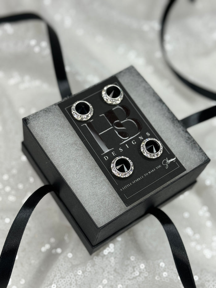Jet Black Number Magnets 1014