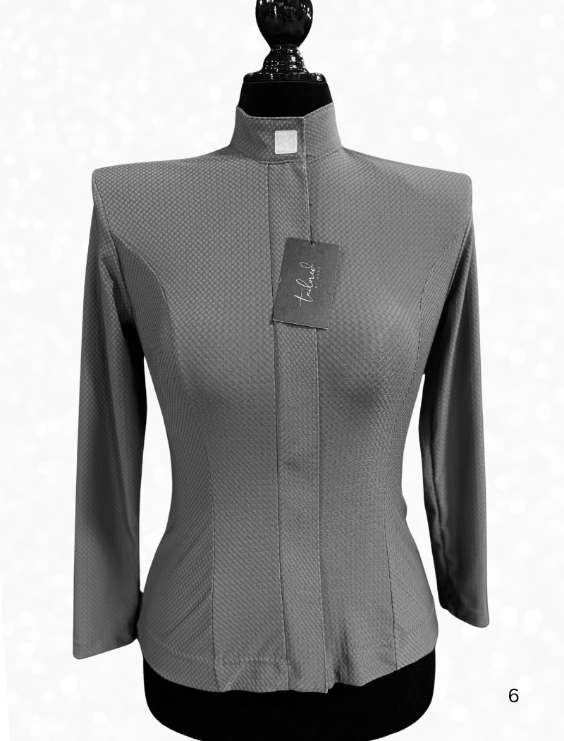 TAILORED by HSBD Easy Breezy Breathable English 3/4 Sleeve Shirt w/ Hidden Zipper
