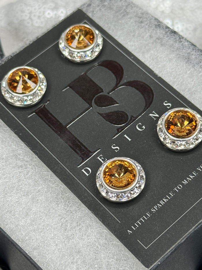 Lt Topaz Number Magnets 1020