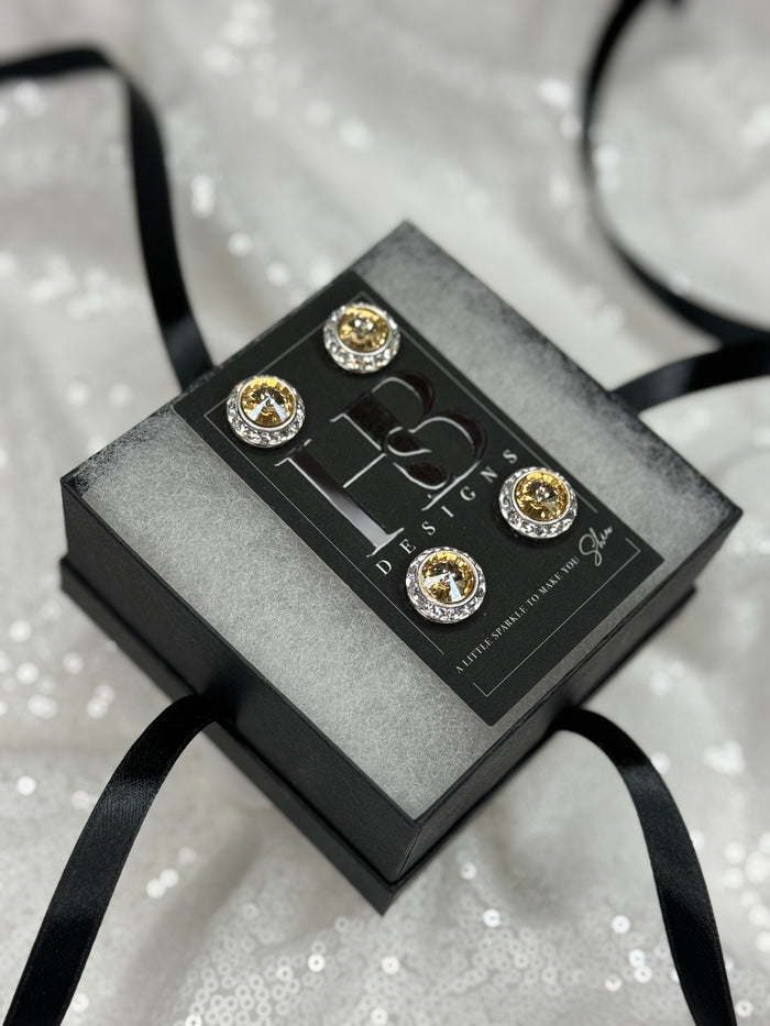 Golden Shadow Number Magnets 1022