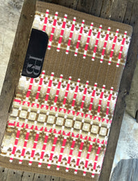 ERICA 2.0 Buckskin, Coral, Bronze, Cream and White Premium Pad 1102