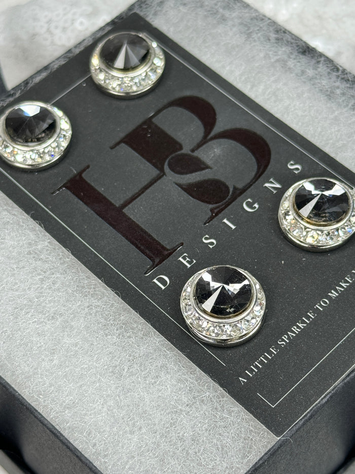 Silver Night Number Magnets 1029