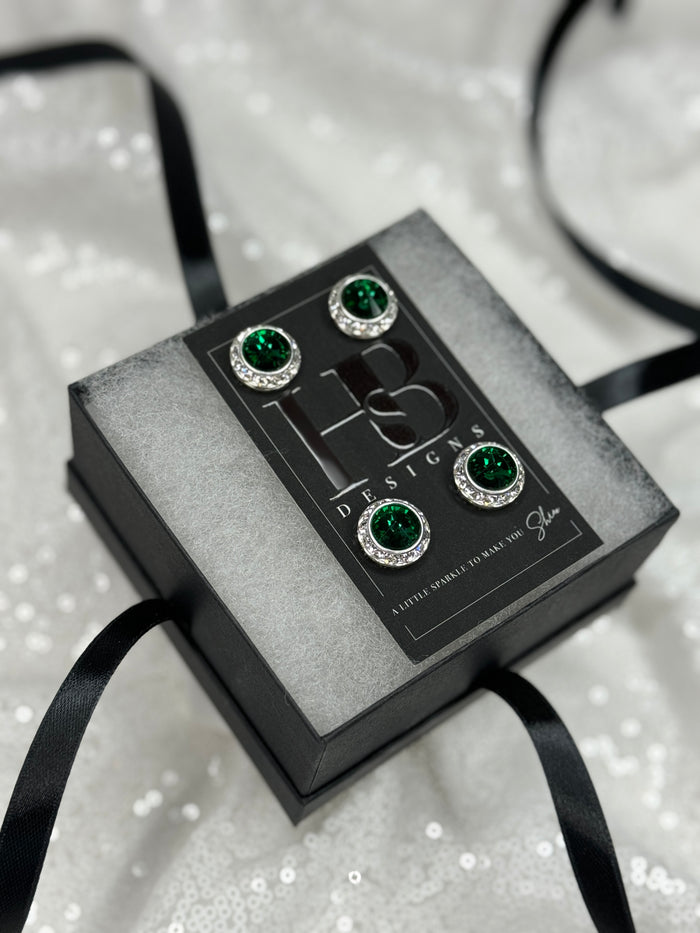 Emerald Green Number Magnets 1017