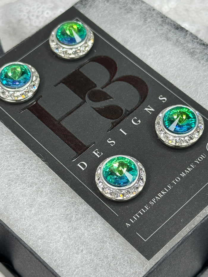 Tropical Green Number Magnets 1012