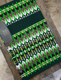 M/L Emerald, Lime, Bronze and Camel Vest Set