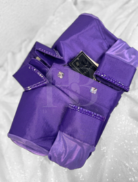 SIMPLY BREEZY Soft Purple Stretch Taffeta Day Shirt