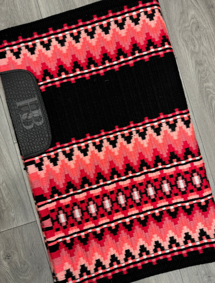 RILEY 1.0 Hot Coral, Bright Coral, Peach and White Premium Pad 1155