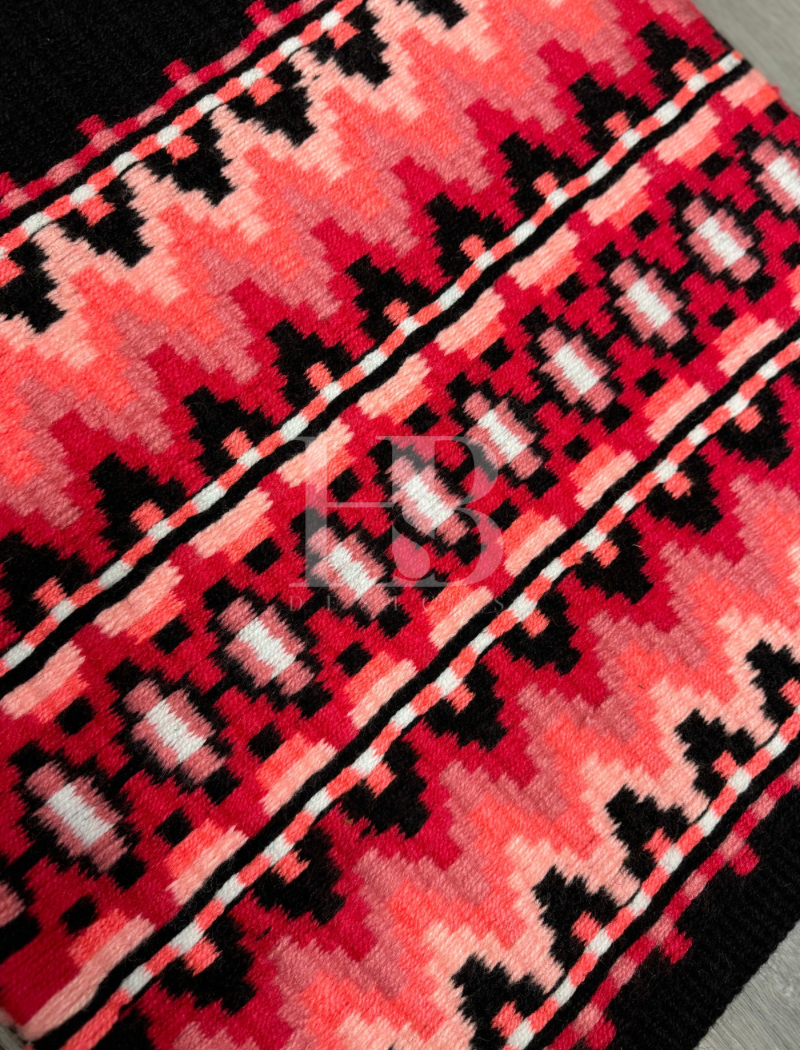 RILEY 1.0 Hot Coral, Bright Coral, Peach and White Premium Pad 1155