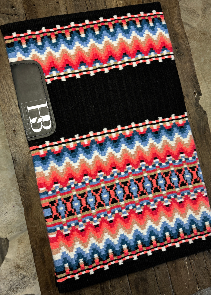 EMILY 1.0 Bright Coral, Peach, Steel Blue, Periwinkle, Slate Blue, Black and White Premium Pad 1009