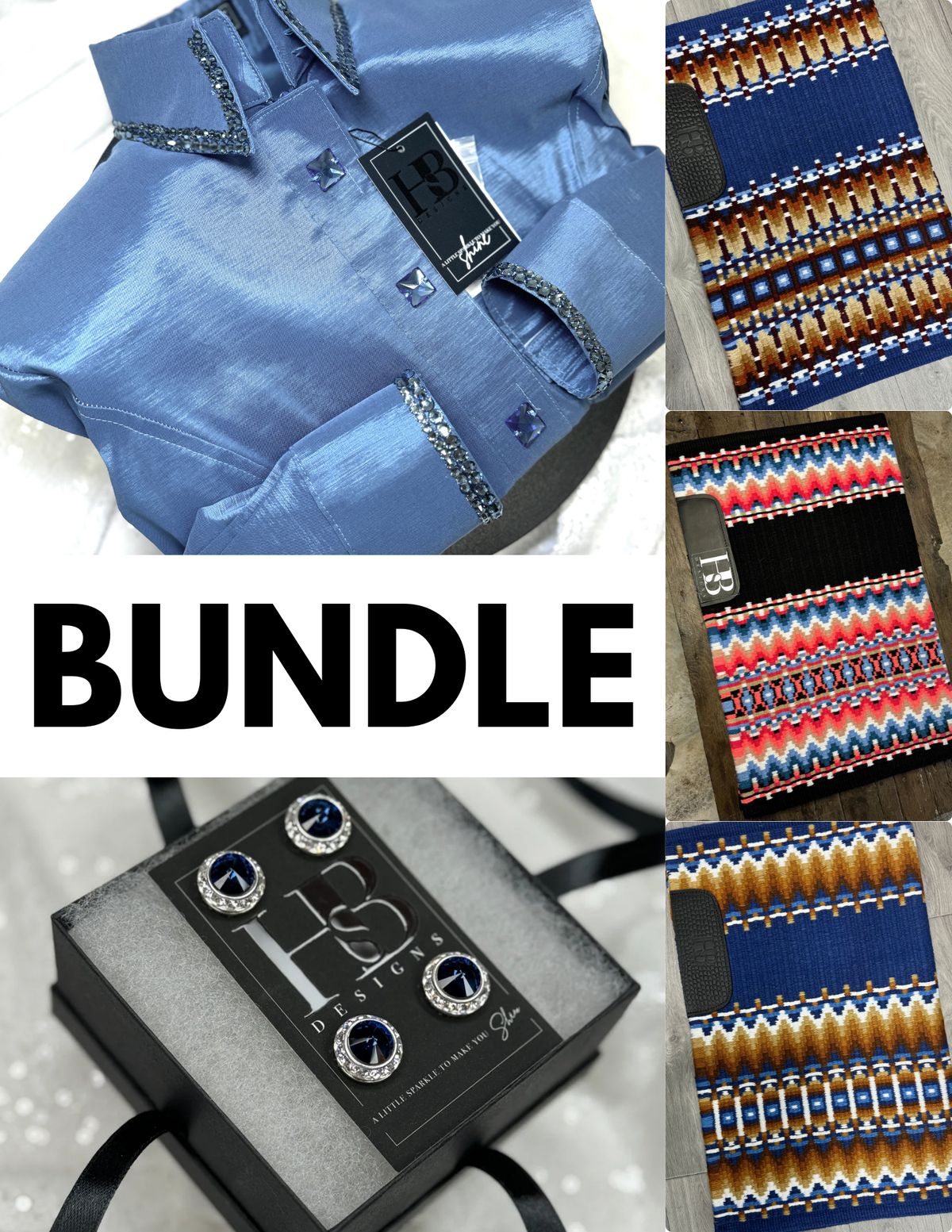 DENIM BLUE TAFFETA// SIMPLY BUNDLE