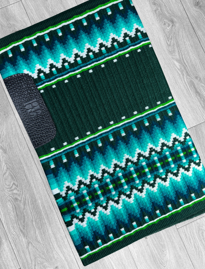 KATIE 2.0 Emerald Green, Lime, Teal, Seafoam and White Premium Pad 1217