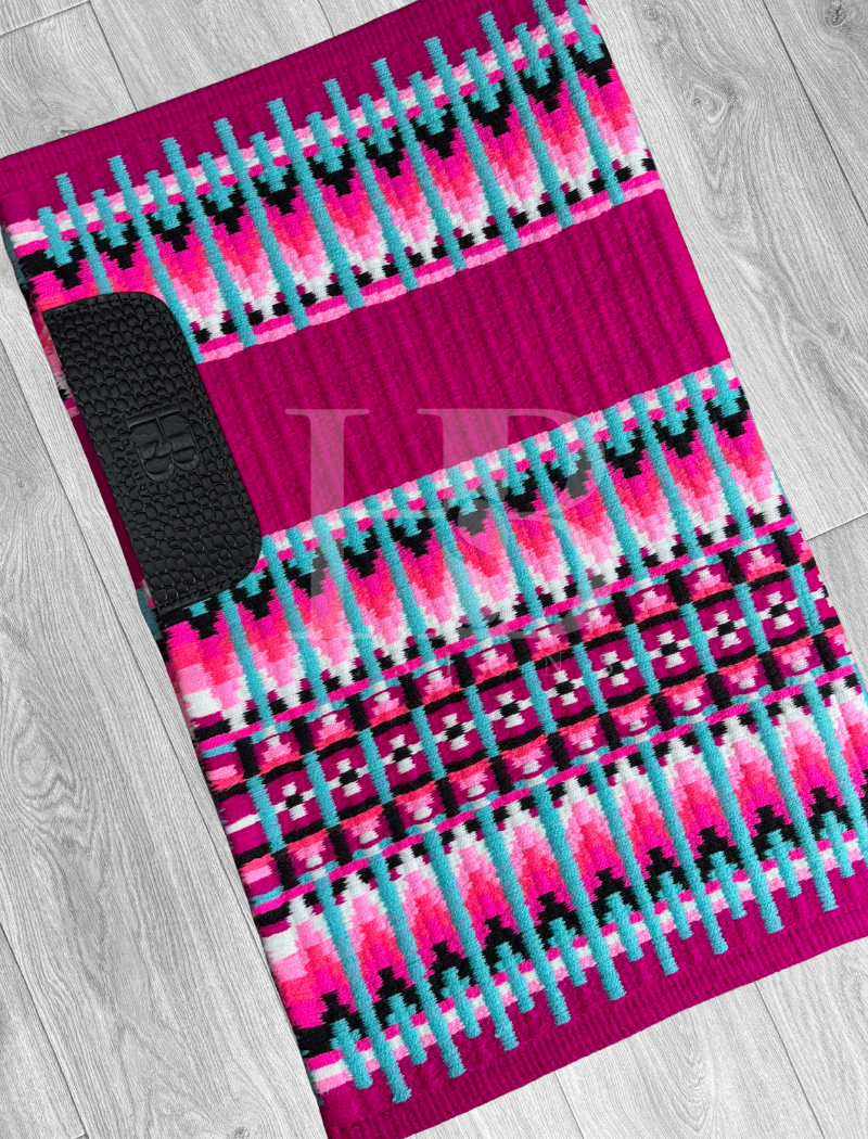 ERICA 1.0 Hot Pink, Aqua, Bright Coral, Black and White Premium Pad 1218