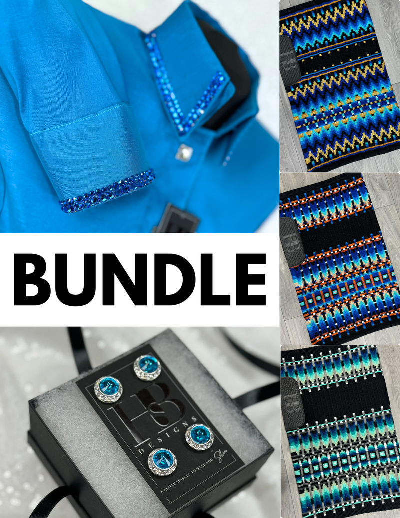 TURQUOISE TAFFETA// SIMPLY BUNDLE