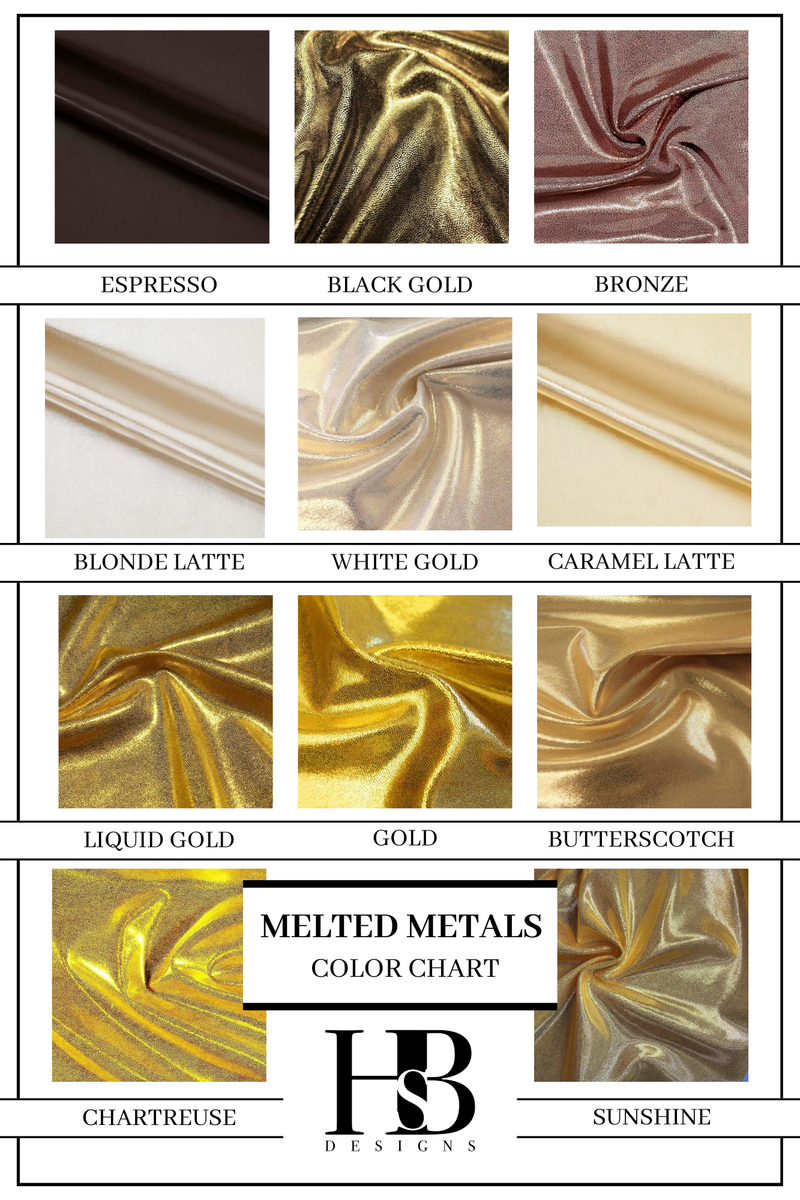 MELTED METALS METALLIC SPANDEX