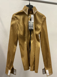 Product photo of SIMPLY Gold Stretch Taffeta Day Shirt — Item 1516
