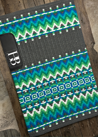 ERICA 3.0 Grey, Green, Turquoise and White Premium Pad