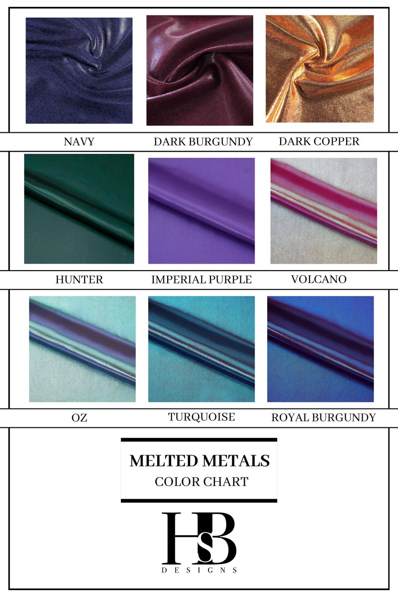 MELTED METALS METALLIC SPANDEX