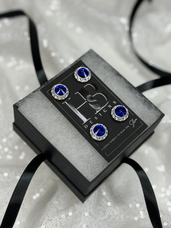 Sapphire/Cobalt Blue Number Magnets