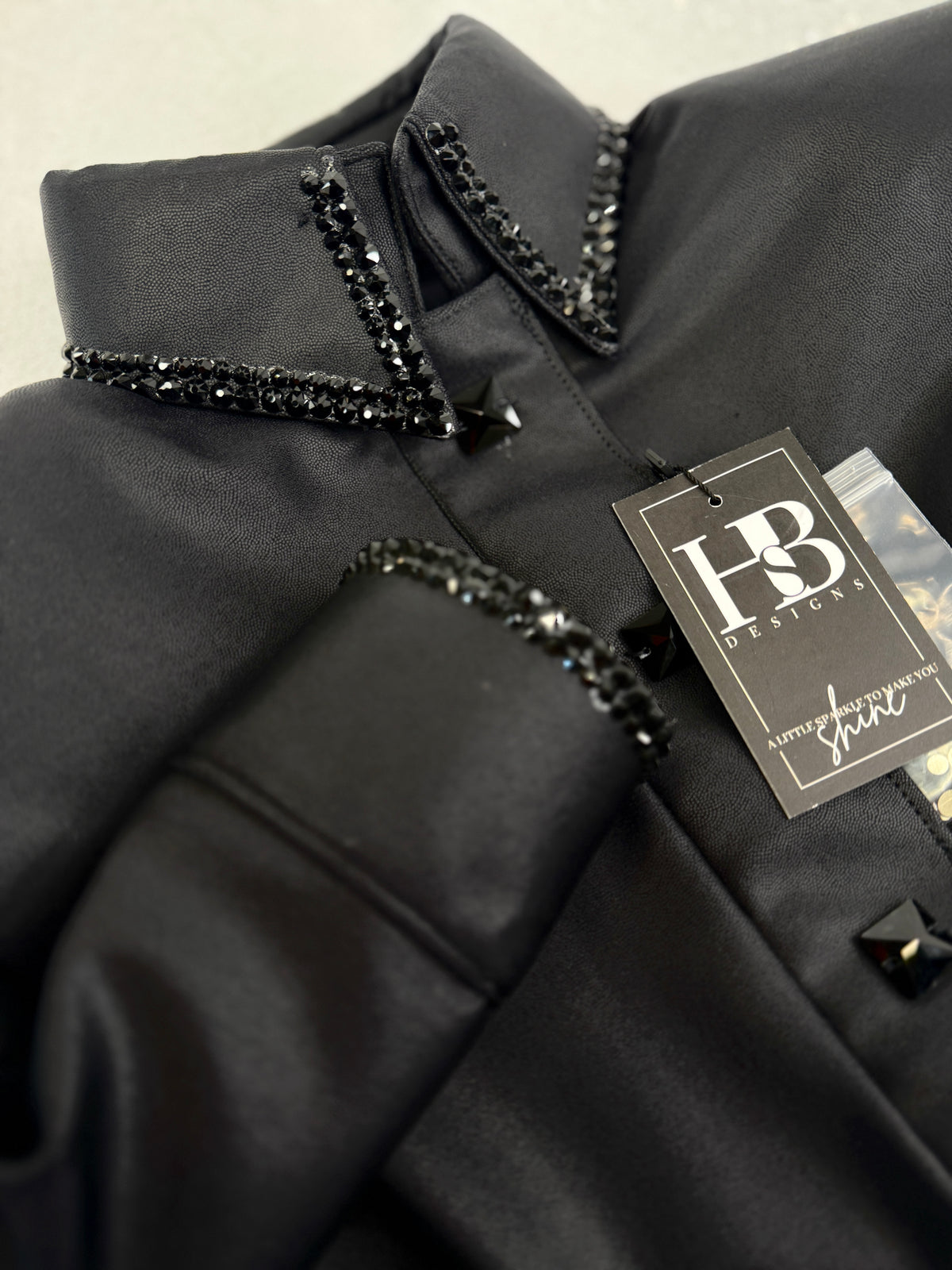 SIMPLY Matte Black Melted Metals Stretch Day Shirt 1360