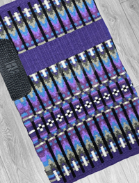 ERICA 1.0 Soft Purple, Lavender, Sky Blue, Grey, Black and White Premium Pad 1175