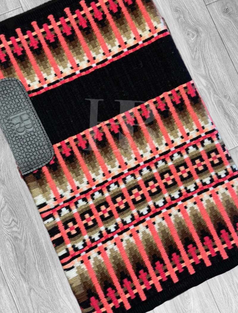 ERICA 1.0 Coral, Peach, Chocolate Brown, Taupe, Black and White Premium Pad 1188