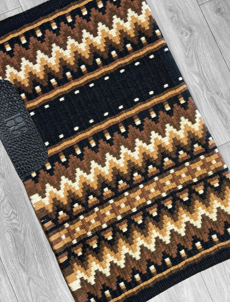 KATIE 1.0 Chocolate Brown, Tan/Camel, Rust, White and Black Premium Pad 1081