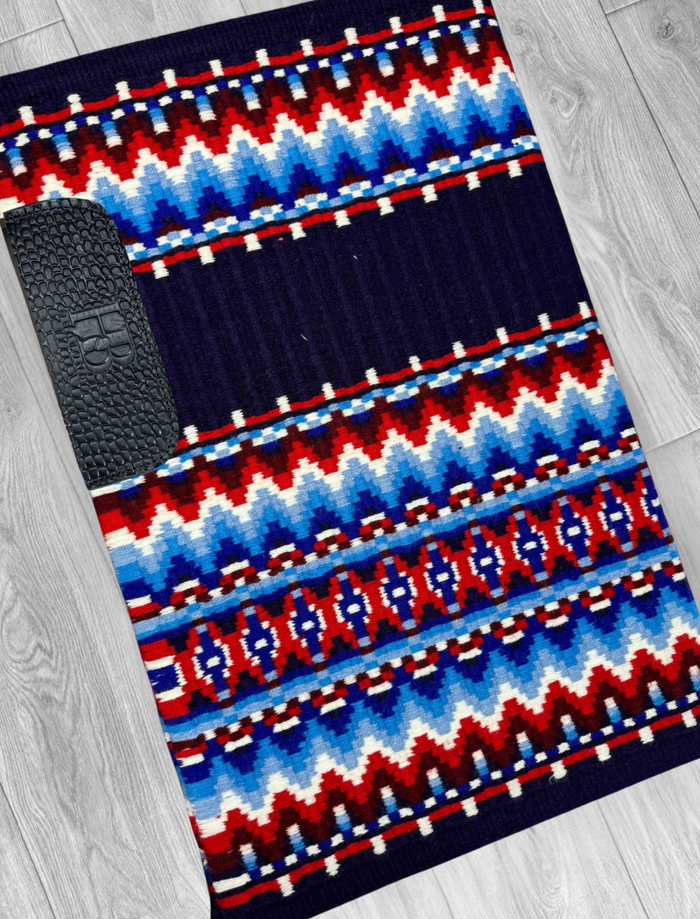 EMILY 1.0 Dark Navy, Royal Blue, Sky Blue, Red, Burgundy/Maroon and White Premium Pad 1021