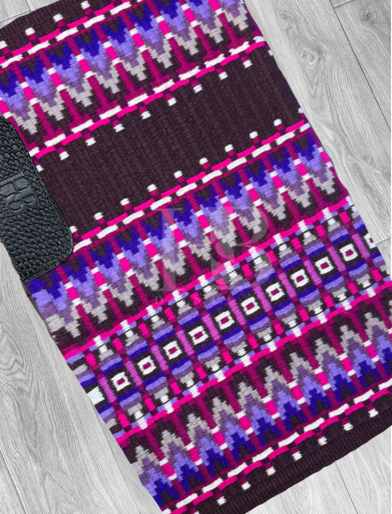 ERICA 2.0 Eggplant, Fuchsia, Purple and White Premium Pad 1097