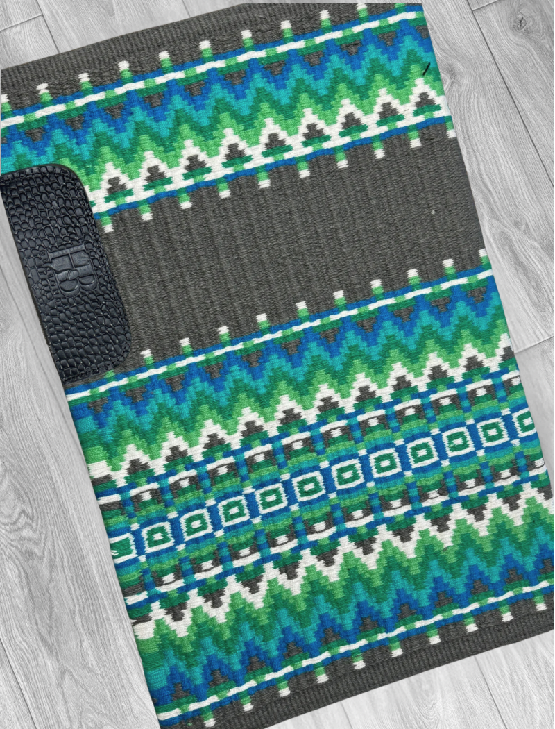 ERICA 3.0 Grey, Green, Turquoise and White Premium Pad 1046