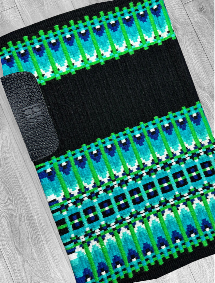 ERICA 1.0 Neon Green, Aqua, Seafoam, Royal Blue, Black and White Premium Pad 1042