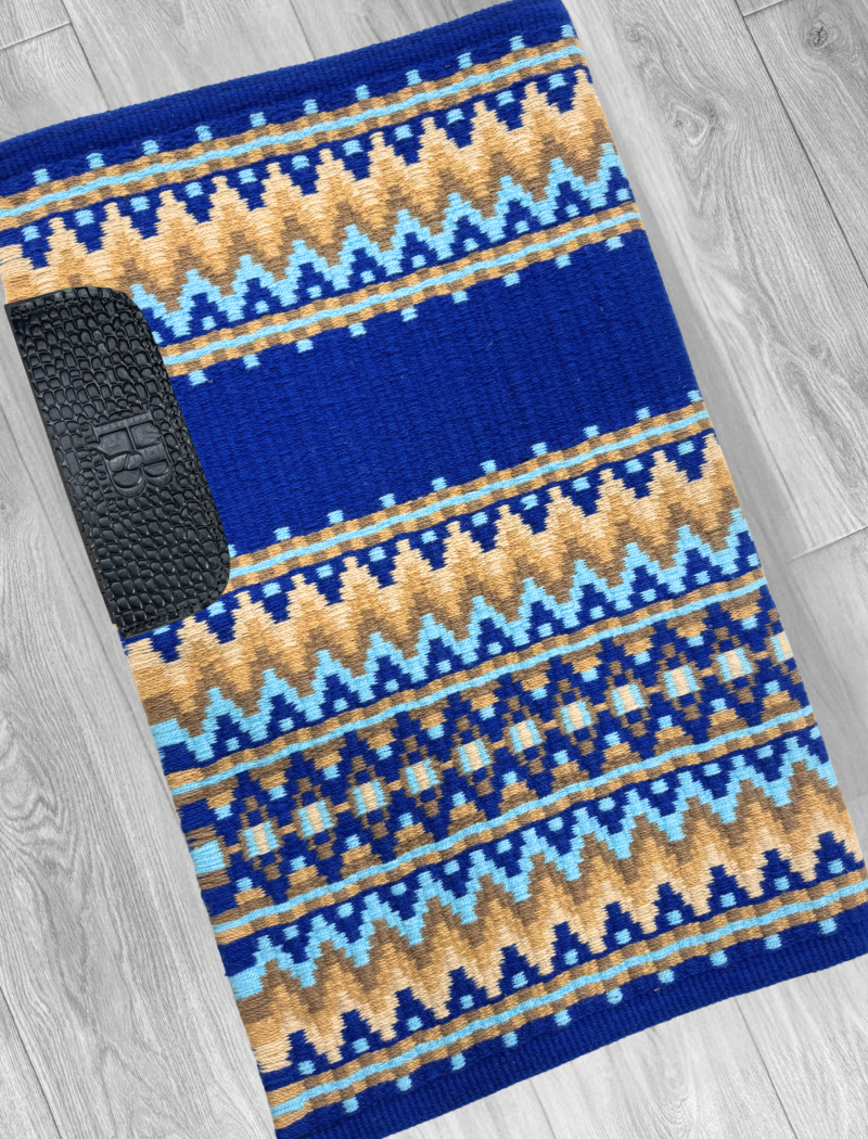 RILEY 1.0 Royal Blue, Sky Blue, Tan, Camel and White Premium Pad 1270