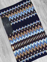 SANTANA 2.5 Navy, Periwinkle, Denim, Chocolate, Taupe and White Premium Pad 1275